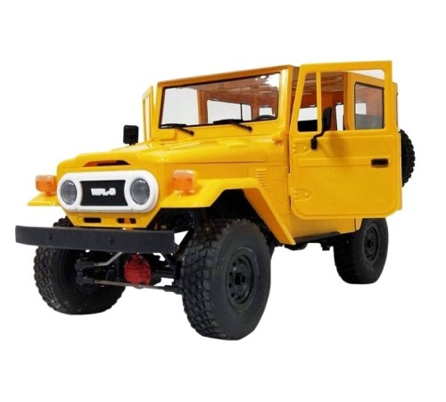 Радиоуправляемая машина WPL японский внедорожник FJ40 (желтая) 4WD 2.4G 1/16 RTR