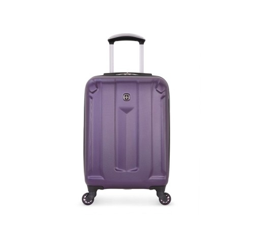 Чемодан WENGER ZURICH III, фиолетовый, АБС-пластик, 35,5x23x48 см, 34 л