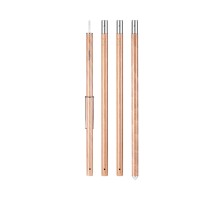 Стойка для тента Naturehike NH20PJ048 алюминиевый сплав 2.8 м, 4 секции, цвет дерево, 6927595782552