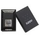 Зажигалка ZIPPO Classic с покрытием Black Crackle™, латунь/сталь, чёрная, матовая, 38x13x57 мм