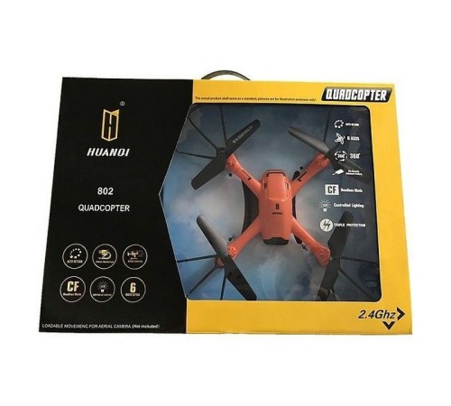 Р/У квадрокоптер Huan Qi HQ802 с FPV трансляцией Wi-Fi HeadFree 2.4G RTF