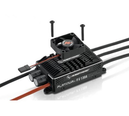 Бесколлекторный регулятор Hobbywing Platinum HV-130A-OPTO-V4 (130A-160A, Aircraft, Heli)