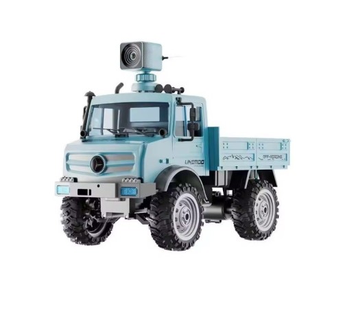 Радиоуправляемая машина WPL Следопыт с FPV HD WIFI камерой (синяя) 4WD 1/16 2.4G RTR