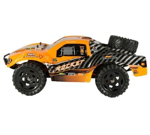Радиоуправляемый шорт-корс Remo Hobby Rocket Brushless UPGRADE V2.0 (оранжевый) 4WD 2.4G 1/16 RTR