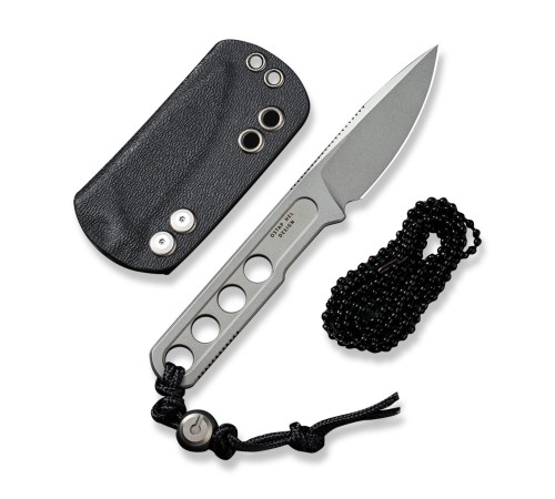 Нож CIVIVI Fixed Blade Circulus 10Cr15CoMoV Steel Stonewashed Ostap Hel Design