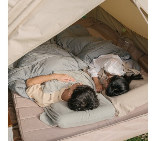 Вкладыш (спальный мешок) Naturehike Size Large Ultralight Хлопок Milk Green, 6927595776971
