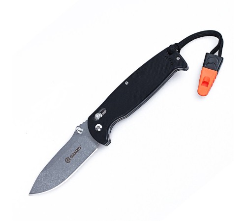 Нож Ganzo G7412-WS черный, G7412-BK-WS