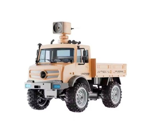 Радиоуправляемая машина WPL Следопыт с FPV HD WIFI камерой (песочная) 4WD 1/16 2.4G RTR
