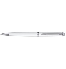 Шариковая ручка Waterman Hemisphere Essential White CT. Корпус и колпачок - лаковые