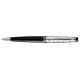 Шариковая ручка Waterman Expert Deluxe Black CT. Корпус - лак, детали дизайна - палладиевое покрытие