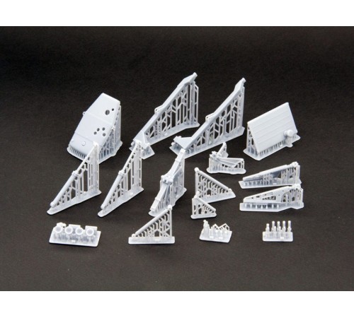 Сборная модель Red Iron Models Бульдозер Т-100МЗГП, 1/43