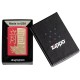 Зажигалка ZIPPO Year of the Dragon 2024 с покрытием Red Matte, латунь/сталь, красная, 38x13x57 мм