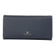 Кошелёк Cross Monaco Navy, кожа наппа, гладкая, цвет тёмно-синий, 20 x 11 x 2,5 см
