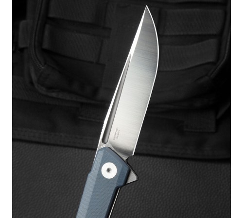 Нож Bestechman Dundee сталь D2, рукоять G10 серая