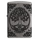 Зажигалка ZIPPO Armor® с покрытием Antique Silver, латунь/сталь, серебристая, матовая, 37х13x58 мм