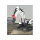 Радиоуправляемый экскаватор HUI NA TOYS, серый 2.4G 22CH 1/14 RTR