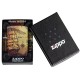 Зажигалка Zippo Pirate Ship с покрытием White Matte, латунь/сталь, белая, матовая, 38x13x57 мм