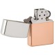 Зажигалка ZIPPO Bimetal с двойным металлическим покрытием, медь/латунь/сталь, медная, 38x13x57 мм