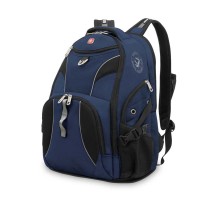Рюкзак WENGER, 15”,синий/черный, полиэстер 900D/М2 добби, 34x17x47 см, 26 л