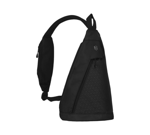 Рюкзак с одним плечевым ремнём VICTORINOX Altmont Original, чёрный, нейлон, 25x14x43 см, 7 л