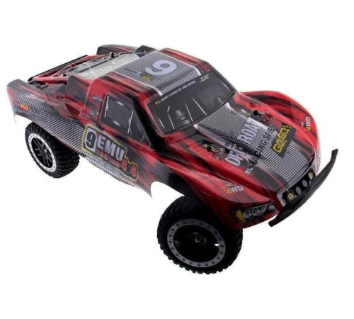 Радиоуправляемый шорт-корс Remo Hobby 9EMU TWINS MOTOR (красный) 4WD 2.4G 1/8 RTR