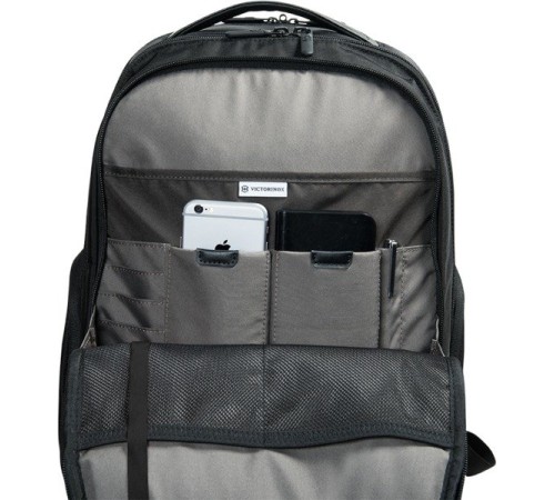 Рюкзак VICTORINOX Altmont Professional Essential Laptop 15'', чёрный, полиэфир, 34x27x43 см, 24 л