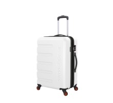 Чемодан SWISSGEAR TYLER, белый, АБС-пластик, 46 x 27 x 67 см, 64 л