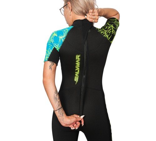 Короткий женский гидрокостюм Salvimar GARDA Splashy Shorty lady, 3мм, L