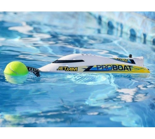Радиоуправляемый катер ProBoat Jet Jam 12 Pool Racer (белый) RTR