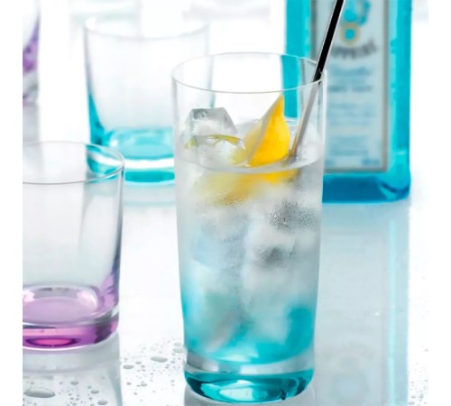 Бокалы для воды и коктейлей Spiegelau Classic Colors Long Drink Aquamarin 6 шт.