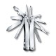 Мультитул VICTORINOX SwissTool Spirit X, 105 мм, 26 функций, в кожаном чехле
