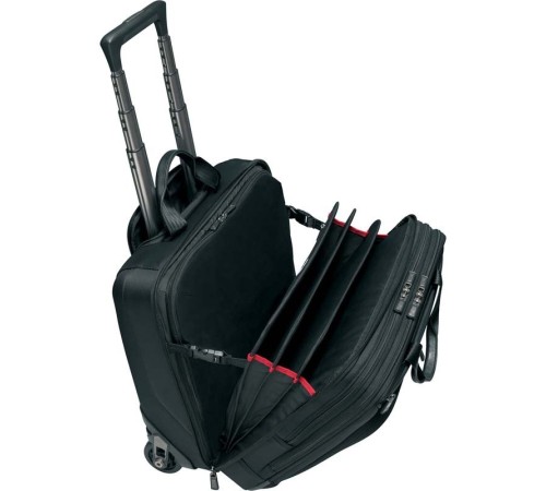 Мобильный офис VICTORINOX VX One Briefcase 15,6', чёрный, нейлон 1000D/кожа, 42x21x40 см, 35 л