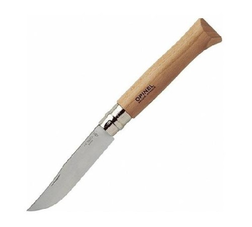 Нож Opinel №12, нержавеющая сталь, рукоять из бука, 001084