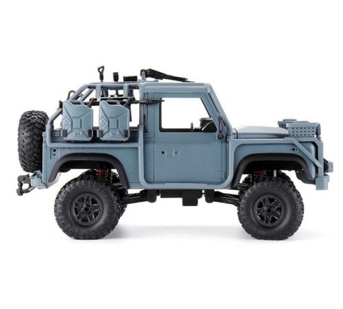 Радиоуправляемая машина MN MODEL англ. пикап Defender спецназ рейнджеров (синий) 4WD 2.4G 1/12 RTR