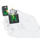 Зажигалка ZIPPO Classic с покрытием Black Matte, латунь/сталь, чёрная, матовая, 38x13x57 мм