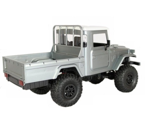 Радиоуправляемая машина MN MODEL японский пикап FJ45 (серебристый) 4WD 2.4G 1/12 RTR