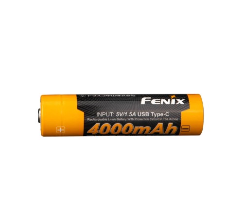 Аккумулятор 18650 Fenix ARB-L18-4000U с разъемом для USB