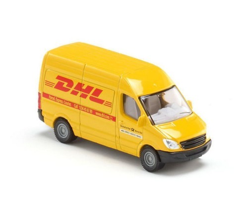 Фургон Siku 1085 DHL 1/87, 7.4 см, желтый