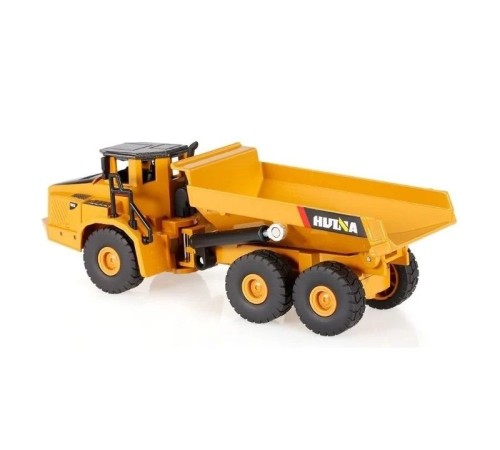 Металлический экскаватор с ковшом + самосвал HUI NA TOYS 1/50