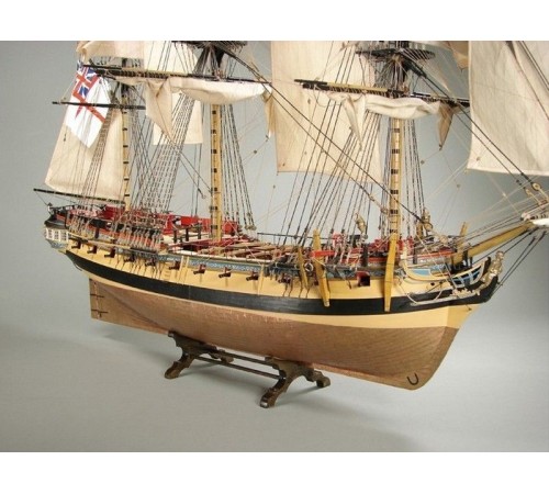 Сборная картонная модель Shipyard фрегат HMS Mercury (№66), 1/96