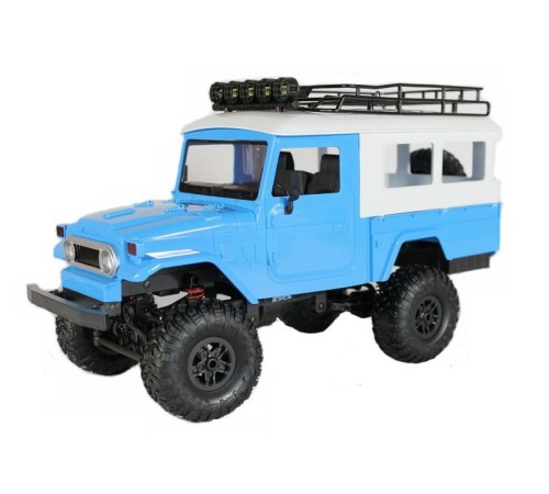 Радиоуправляемая машина MN MODEL японский внедорожник FJ45 (синий) 4WD 2.4G 1/12 RTR