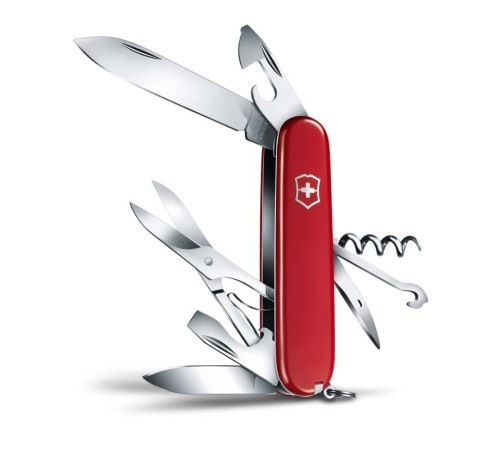 Нож перочинный VICTORINOX Climber, 91 мм, 14 функций, красный