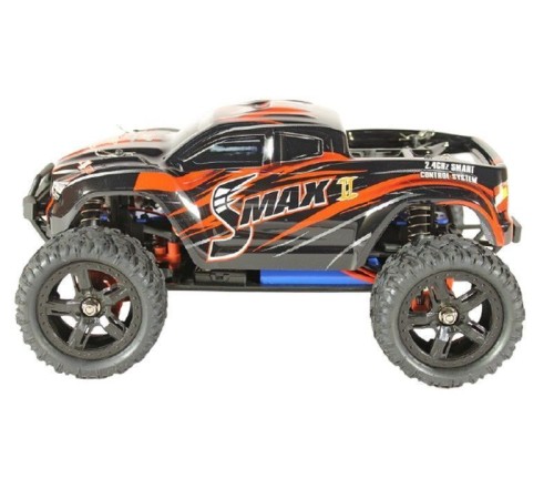 Радиоуправляемый монстр Remo Hobby SMAX Brushless UPGRADE V2.0 (красный) 4WD 2.4G 1/16 RTR