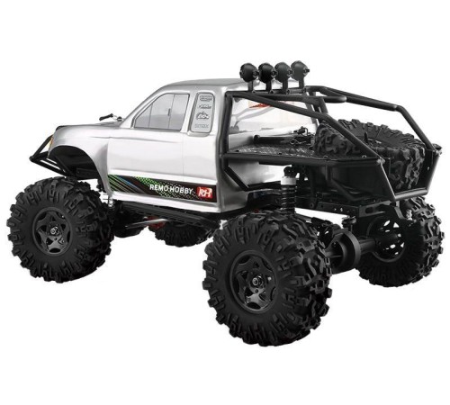 Радиоуправляемый краулер Remo Hobby Trial Rigs Truck (серебристый) 4WD 2.4G 1/10 RTR