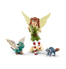 Фигурка Schleich Эльфийка Марвин с Нугуром и Пиу, MOVIE
