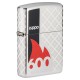 Зажигалка ZIPPO 600 Million с покрытием High Polish Chrome, латунь/сталь, серебристая, 38x13x57 мм