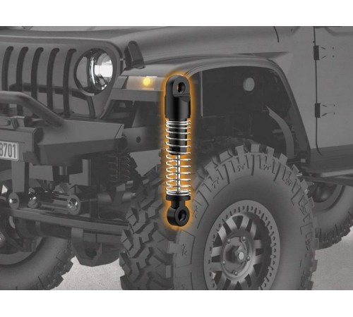 Радиоуправляемый краулер Volantex RC 787-1 белый 4WD 2.4G 1/24 RTR