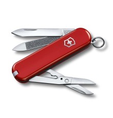 Нож-брелок VICTORINOX Executive 81, 65 мм, 7 функций, красный