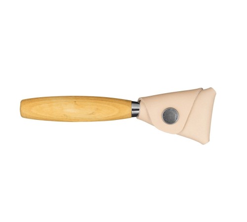 Нож Morakniv Hook Knife 163 Double Edge ложкорез, нержавеющая сталь, рукоять из березы, 13445