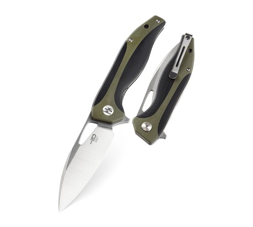 Нож Bestech Komodo сталь D2, рукоять G10 черно-зеленая